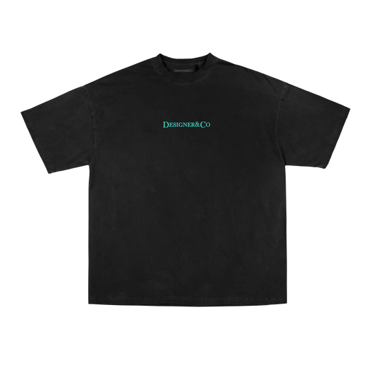 DESIGNER LOGO TEAL HD TEE