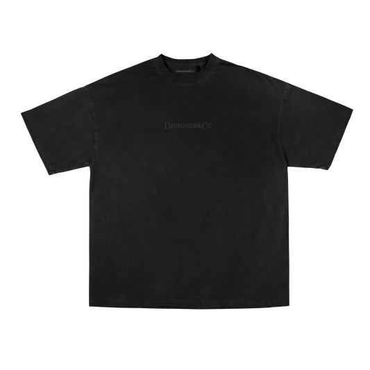 DESIGNER LOGO BLACK HD TEE