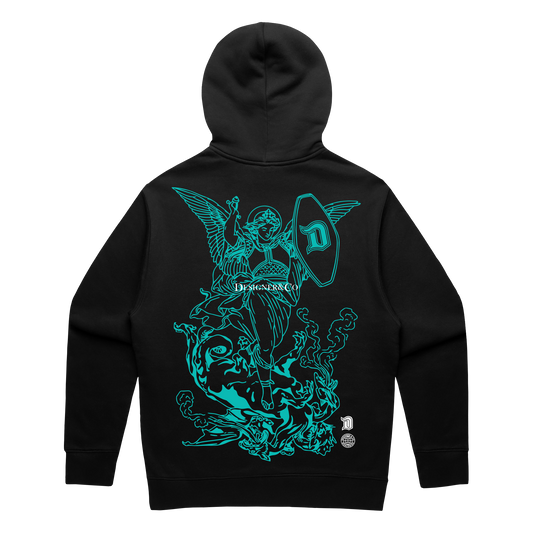 DESIGNER WORLD ANGEL ZIP-UP HOOD